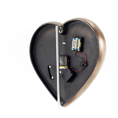 Steampunk Heart Gears VÃ¤ggklocka 40x36,5 cm Veronese Bronze Elektrolys, Modernt Dekorativt Veronese 5 - grifon.se 