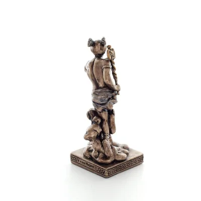 Mercury: The Messenger of the Gods, 8,7 cm Veronese brons galvaniserad helkroppsstaty, antikens Grekland Veronese 4 - grifon.se 