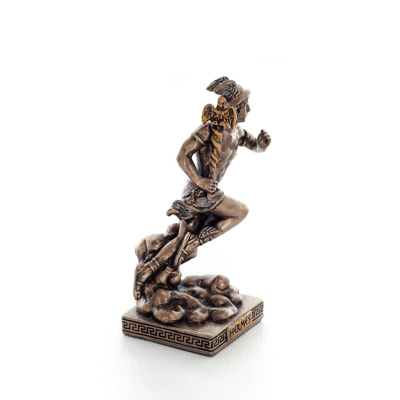 Mercury: The Messenger of the Gods, 8,7 cm Veronese brons galvaniserad helkroppsstaty, antikens Grekland Veronese 5 - grifon.se 