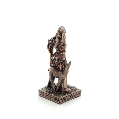 Artemis: Jaktens gudinna, månen, beskyddare av små barn och djur 8,7 cm Veronese Bronze Elektrolys Veronese 4 - grifon.se 