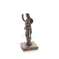 Demeter: The Goddess of Agriculture, Harvest, Fertility 9cm Veronese Bronze Electrolysis Helkroppsstaty, antikens Grekland Veron