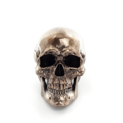 Skull 22x16cm Veronese Bronze Electrolysis Full Body Statue Modern Decorative Veronese 1 - grifon.se 