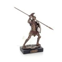 Σπαρτιάτης πολεμιστής 12,5εκ Ολόσωμο άγαλμα με Ηλεκτρόλυση μπρούτζου Veronese, αρχαία Ελλάδα Βερονέζ 5 - grifon.se 
