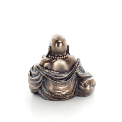 Buddha eller Budha: The Awakened & Enlightened, Holding Ball 6cm Veronese Bronze Elektrolys, Healing, Religious Veronese 3 - gri