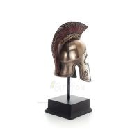 Headdress, from the ancient and medieval soldiers on a 21cm base with Veronese bronze electrolysis, decorative Veronese 3 - grif