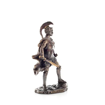 Alexander the Great: The Great Soldier 24.8cm Veronese Bronze Electrolysis Full Body Statue, Ancient Greece Veronese 6 - grifon.