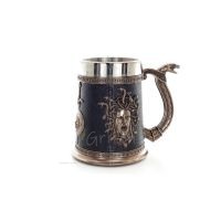 Medusa: The Wild-Eyed Mermaid in a Mug, Cup 15cm Full-Length Veronese Bronze Electrolysis Statue, Ancient Greece Veronese 5 - gr