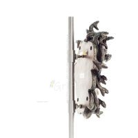 Medusa: The Wild-Eyed Mermaid in Mask Small 18.5cm Veronese Bronze Electroplating Full Body Statue, Ancient Greece Veronese 4 - 