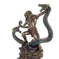 Hercules: The Greatest Hero of the Greeks, Fighting the Lernaean Hydra 31cm Veronese Bronze Electrolysis Full Body Statue Verone