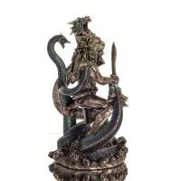 Hercules: The Greatest Hero of the Greek, Fighting the Lernaean Hydra 31cm Veronese Bronze Electrolysis Full Body Statue Verones