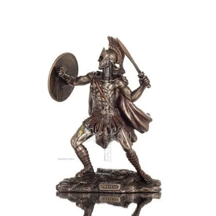 Theseus or Theseus: The King of Athens, 21cm Veronese Bronze Electrolysis Full Length Statue, Ancient Greece Veronese 1 - grifon