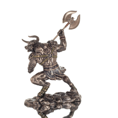 Minotaur: Plasma, son till Pasiphae Queen of Knossos Minoan Era 35cm Veronese Brons Electrolysis Helkroppsstaty Veronese 3 - gri