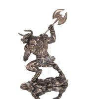 Minotaur: Plasma, the son of Pasiphae Queen of Knossos Minoan Era 35cm Veronese Bronze Electrolysis Full Body Statue Veronese 3 