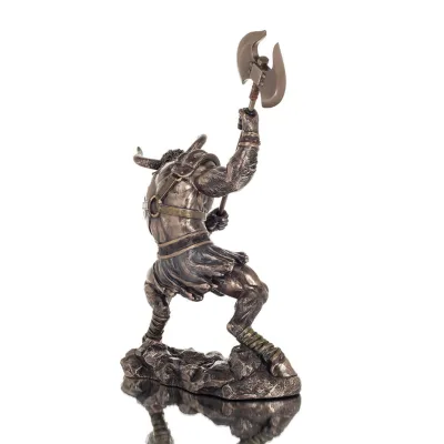 Minotaur: Plasma, son till Pasiphae Queen of Knossos Minoan Era 35cm Veronese Brons Electrolysis Helkroppsstaty Veronese 4 - gri