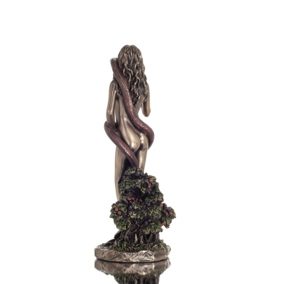 Eve with the Forbidden Fruit and the Serpent 24.5cm Veronese Bronze Electroplating Full Body Statue, Christian Veronese 3 - grif