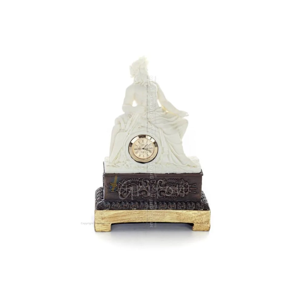Dionysus: The God of Wine and Revelry in Clockwork 22,5 cm helkroppsstaty, Polyester Alabaster Marble Type Alabaster 1 - grifon.