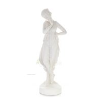 Mays dotter 39,5 cm helkroppsstaty, typ polyester alabastmarmor Alabaster 1 - grifon.se 