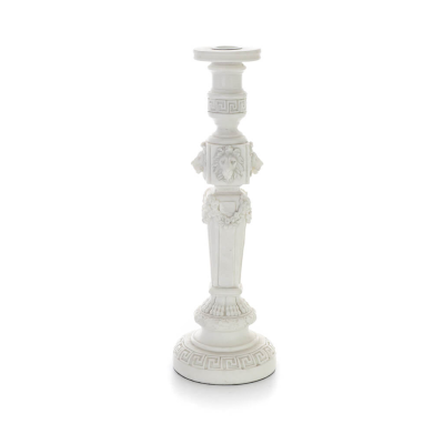Candle holder 30cm Polyester alabaster marble type, Modern Decorative Alabaster 1 - grifon.se 