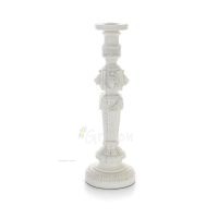 Ljusstake 30cm Polyester alabaster marmor typ, Modern Dekorativ Alabaster 1 - grifon.se 