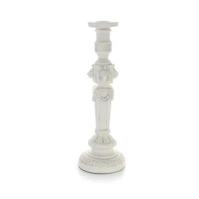 Ljusstake 30cm Polyester alabaster marmor typ, Modern Dekorativ Alabaster 2 - grifon.se 
