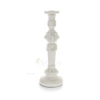Ljusstake 30cm Polyester alabaster marmor typ, Modern Dekorativ Alabaster 2 - grifon.se 