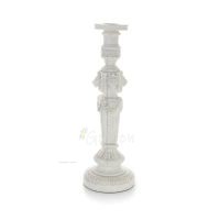 Ljusstake 30cm Polyester alabaster marmor typ, Modern Dekorativ Alabaster 3 - grifon.se 