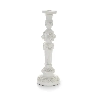 Candle holder 30cm Polyester alabaster marble type, Modern Decorative Alabaster 4 - grifon.se 