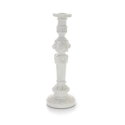 Ljusstake 30cm Polyester alabaster marmor typ, Modern Dekorativ Alabaster 4 - grifon.se 