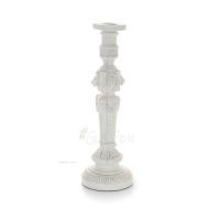 Candle holder 30cm Polyester alabaster marble type, Modern Decorative Alabaster 4 - grifon.se 