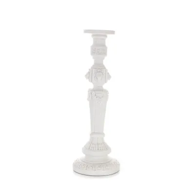 Candle holder 40.5cm Polyester marble-type alabaster, Modern Decorative Alabaster 2 - grifon.se 