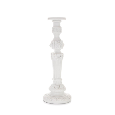 Candle holder 40.5cm Polyester marble-type alabaster, Modern Decorative Alabaster 5 - grifon.se 