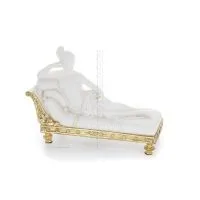 Paulina Borghese som Aphrodite aka Sleeping Beauty 19,5 cm helkroppsstaty, Polyester Alabaster Marble Type Alabaster 5 - grifon.