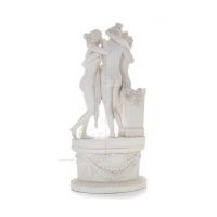 Graces Goddesses of charm, beauty, nature, the three Graces 58cm Full length statue, Polyester alabaster marble type Alabaster 3