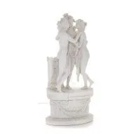 Graces Goddess of charm, skönhet, natur, de tre Graces 58cm Fullängdsstaty, Polyester alabaster marmortyp Alabaster 5 - grifon.s