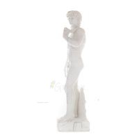David, David: Den Ã¤lskade, profeten, musiker, poet 137 cm helkroppsstaty, typ av polyesteralabastmarmor, kristen Alabaster 2 - g