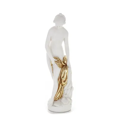 Κόρη 39,5εκ Ολόσωμο άγαλμα, Πολυεστερικό αλαβάστρινο τύπου μαρμάρου Αλαβάστρινα 1 - grifon.se 