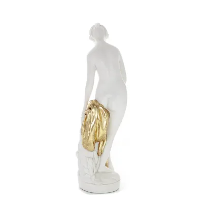 Dotter 39,5 cm helkroppsstaty, alabaster av polyestermarmortyp Alabaster 3 - grifon.se 