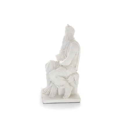 Minos: Kungen av Kreta, minoisk civilisation 26,5 cm fullängdsstaty, typ av polyesteralabastmarmor Alabaster 2 - grifon.se 