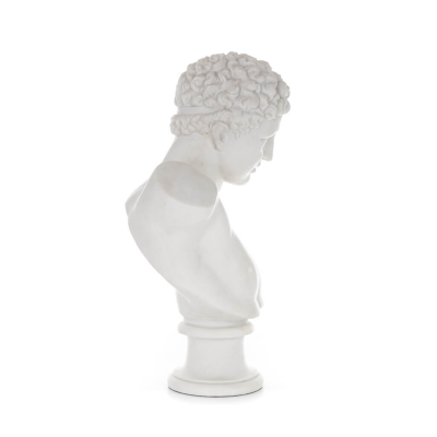 Mercury: The Messenger of the Gods, Bust, bust 55cm Polyester marble-type alabaster, ancient Greece Alabaster 2 - grifon.se 