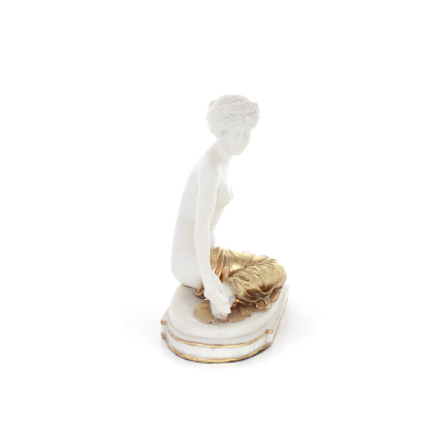 Fair Helen: The Occasion of the Trojan War17,5 cm helkroppsstaty, polyesteralabast av marmortyp Alabaster 2 - grifon.se 