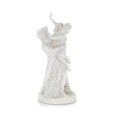 The Rapture of Persephone: Goddess of Spring, Flowers and Vegetation 52cm Full Body Statue, Polyester Alabaster Marble Type Alab