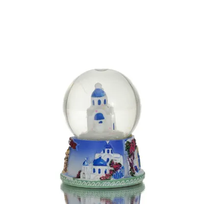 Water ball, Glass water ball, snow ball 5x5x7cm Polyester alabaster Polyester 3 - grifon.se 