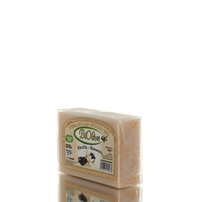 Green olive oil soap with simple gold print Soaps 2 - grifon.se 