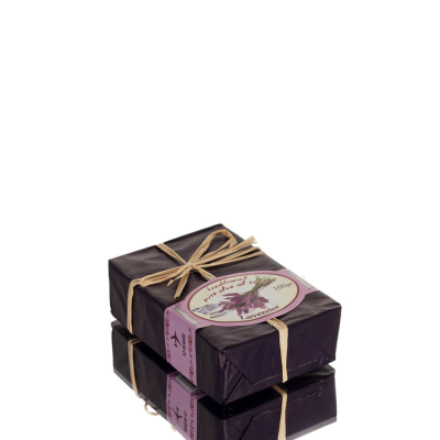 Green olive oil soap with paper bow Soaps 6 - grifon.se 