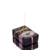 Green olive oil soap with paper bow Soaps 6 - grifon.se 