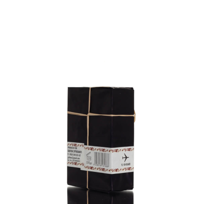 Green olive oil soap with paper bow Soaps 4 - grifon.se 