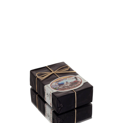 Green olive oil soap with paper bow Soaps 6 - grifon.se 