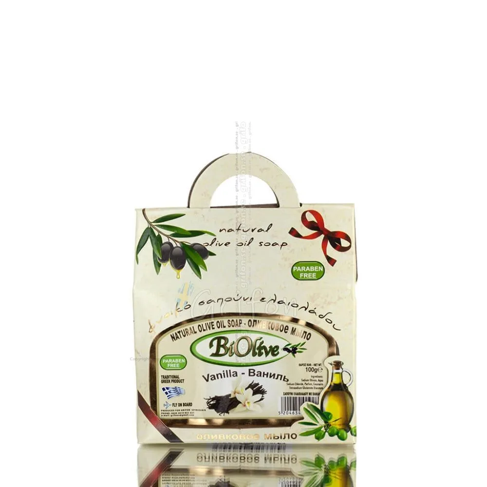Green olive oil soap with only a small case Soaps 1 - grifon.se 