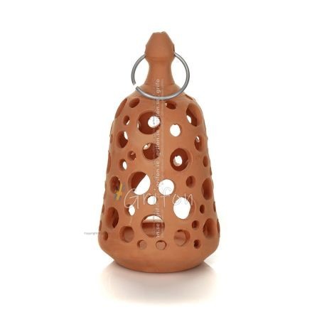 Lantern -D- Lighting hanging bell original, ceiling or wall, Handmade ceramic Lanterns, Candles 1 - grifon.se 