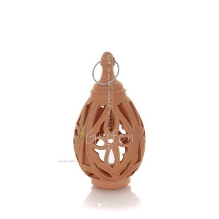 Lantern -B- Lighting hanging pear protopiro, ceiling or wall, Handmade ceramic Lanterns, Candles 1 - grifon.se